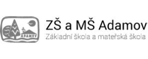 Logo Zš a Mš Adamov