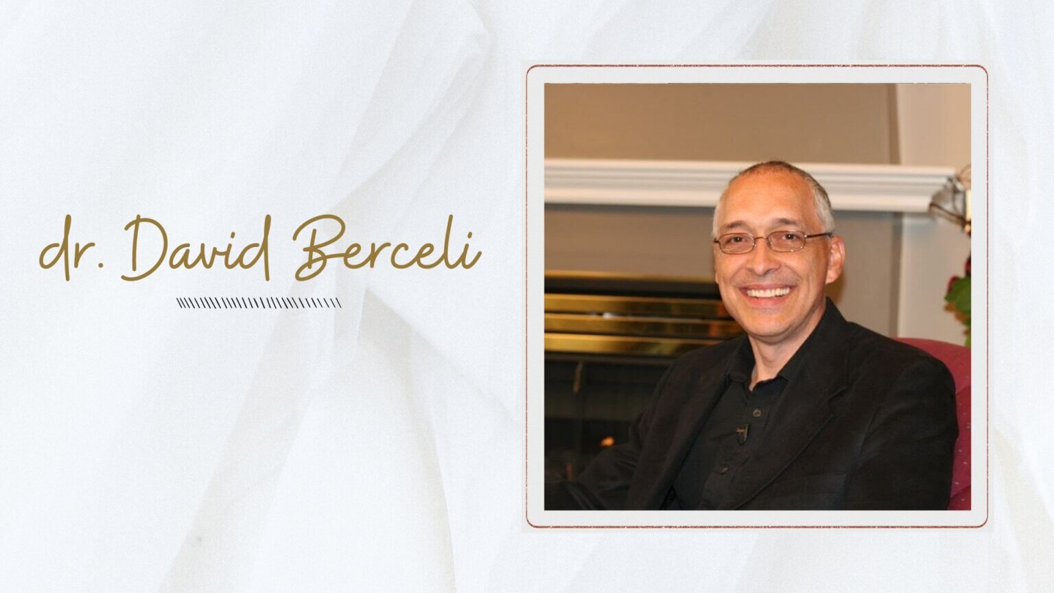 dr. David Berceli - foto tvůrce metody TRE