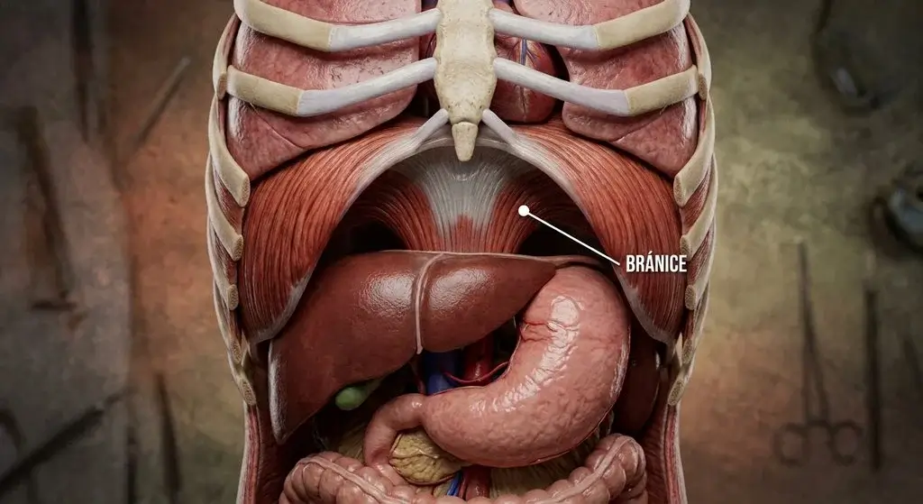 branice anatomie